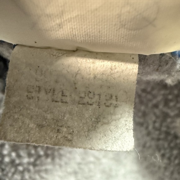 Vintage Mens Jacket 90's Patagonia Made in USA Fleece Lined Blue Size Large - Picture 15 of 15